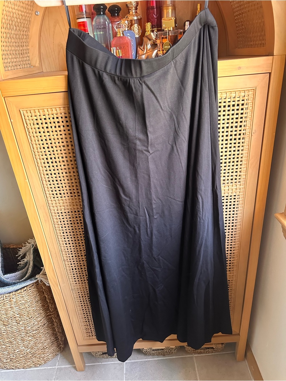 Veiled Collection Black Maxi Skirt